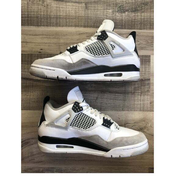 Air Jordan Military Black 4s Men Size 9.5 No Box DH6927-111 - Picture 2 of 10